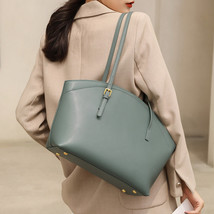 New High Quality Genuine Leather Women Handbag Purse Retro Handmade Shoulder Bag - £92.76 GBP