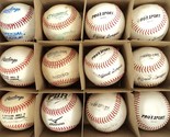 9&quot; Baseball Practice Balls - Lot of 12 - Rawlings Wilson Mizuno Diamond  - $48.37