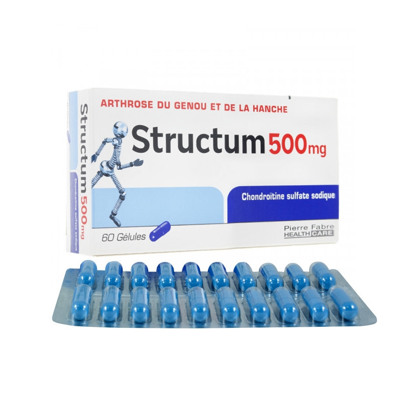 Pierre Fabre Structum 500mg - 60 caps - Exp:2027 - ANTI-ARTHROSIS