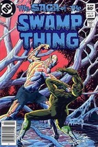 THE SAGA OF SWAMP THING #15 - JUL 1983 DC COMICS, NEWSSTAND VF- 7.5 NICE! - £3.95 GBP