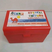 Vintage Highlights Stencil Factory Set 72 Creative Plastic Stencils with... - $23.38