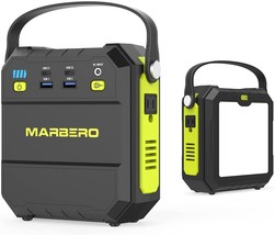 MARBERO Portable Power Station, 83Wh Solar Generator 22500mAh Camping Li... - £101.60 GBP