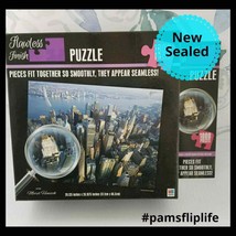 Flawless Finish New York City 1000pc Puzzle City Scape Hasbro Milton Bra... - $11.30