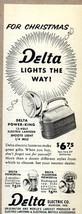 1956 Print Ad Delta Power King 12-Volt Electric Lanterns Marion,IN - £8.71 GBP