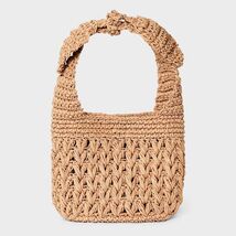 A New Day™ Straw Tie-Top Shoulder Bag Light Brown Woven Paper Beige - €14,32 EUR A New Day™ Straw Tie-Top Shoulder Bag Light Brown Woven Paper Beige - €14,32 EUR