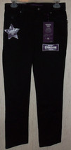 NWT WOMENS Gloria Vanderbilt  &quot;Amanda&quot; CLASSIC FIT TAPERED BLACK JEANS  ... - $28.01
