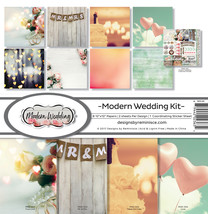 Reminisce Collection Kit 12&quot;X12&quot;-Modern Wedding - £16.93 GBP