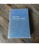 The Jew &amp; His Duties Essence of Kitzur Shulhan Arukh Hardcover 1953 1st ... - £11.22 GBP