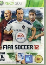 FIFA Soccer 12 (Microsoft Xbox 360, 2012) disc and Case  - £5.50 GBP