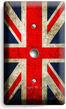 England Great Britan Rastic Uk Flag Light Dimmer Cable Plate Room Home Art Decor - £7.78 GBP