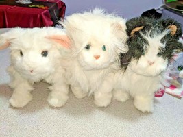 Furreal Friends Lot - 3 Pc Bunny Cats All Work Very Cute - £12.54 GBP