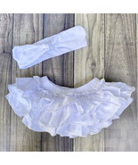 White Infant Bloomers &amp; Headband Set - €12,98 EUR