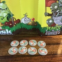 Risk Plants Vs Zombies Replacement Pieces Set Up Garden Gnomes X 8 - £4.13 GBP