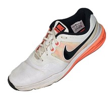 Nike Lunar Command Golf Shoes Mens 9 Red-Orange White Soft Spike 704427-100 - $28.70