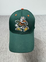 Miami Hurricanes Hat Cap Strap Back Green Sebastian Football Baseball Go... - $19.79