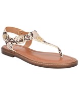 Tommy Hilfiger Women Flat Slingback Sandals Bennia Size US 8M Taupe Snak... - £30.37 GBP