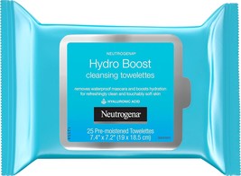 Neutrogena Hydro Boost Facial Cleansing Wipes, 25 Ea, 25count - £15.94 GBP