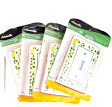 Amerelle Hand Painted Resin Designer Switchplates Set of Five NWT - $29.70