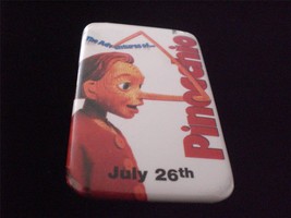 The Adventures of Pinocchio 1996 Movie Pin Back Button - £5.50 GBP