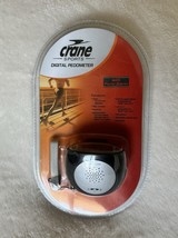 Crane Sports Digital Pedometer With Alarm - Black And Silver (NWT) - $249.58 MXN