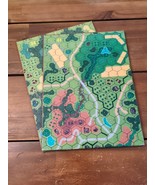 (2) ASL Advanced Squad Leader Mounted Cardboard Maps 34 41 - $38.34 CAD