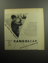 1957 Kangol Cap Advertisement - The latest from England - $18.49