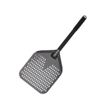 Anygleam Pizza Shovel 28cm X 69cm Dark Grey for Perforated Peel with Met... - $87.90
