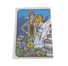 VINTAGE 1983 MATTEL FIGURINE PANINI BARBIE ALBUM STICKER NOS NEW OLD STO... - $6.84