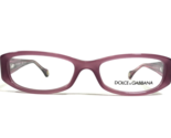 Dolce and Gabbana Eyeglasses Frames DD1228 1976 Purple Pink Full Rim 50-... - $93.29