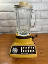 Vintage Waring Blender Nova 1 Series 14 Speeds -- Yellow - No Leaks - Ca... - $64.95