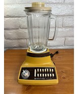 Vintage Waring Blender Nova 1 Series 14 Speeds -- Yellow - No Leaks - Ca... - $64.95