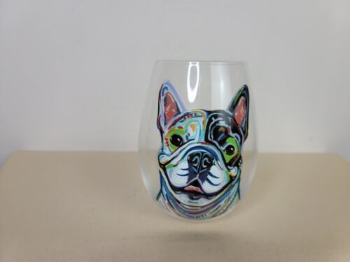 Primary image for Bulldog Stemless Wine Glass Dog