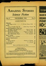 Amazing Stories Pulp December 1934 - Land of Twilight- Reading Copy - £15.07 GBP