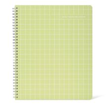 Notebook Collective Light Green Grid Single Subject Notebook, Green - $10.57