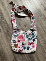 Vera Bradley New Hope Girl Limited Edition Hobo Bag Purse In Rosy Garden Picnic - £26.40 GBP