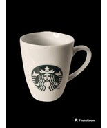  Starbucks 2013 Coffee Cup Mug White Classic Green Mermaid Logo - £5.45 GBP