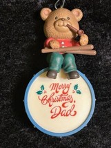 Trim A Home Merry Christmas Dad Drum Ornament 1992 (Kmart) - £3.59 GBP