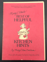 VTG 1980 Mary Ellen&#39;s Best of Helpful Kitchen Hints Pamphlet 4&quot; x 5.75&quot; 31 Pages - £6.14 GBP