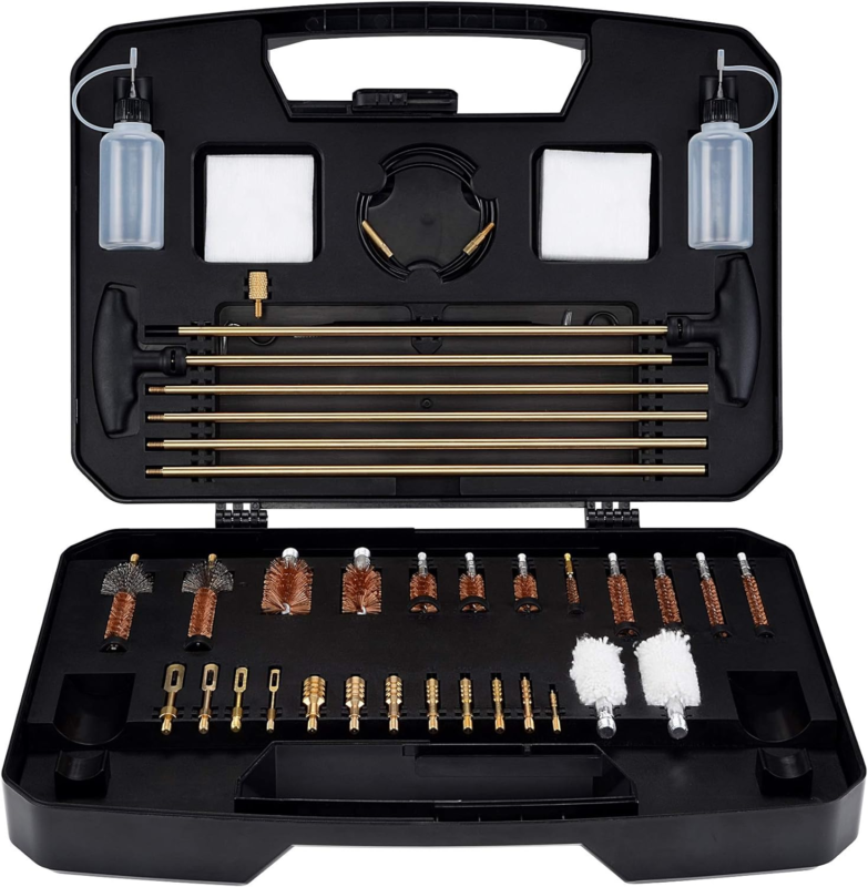 Cleaning Kit for All Guns with High-End Brass Brushes, Mops, Jags, Reinf... - $68.21