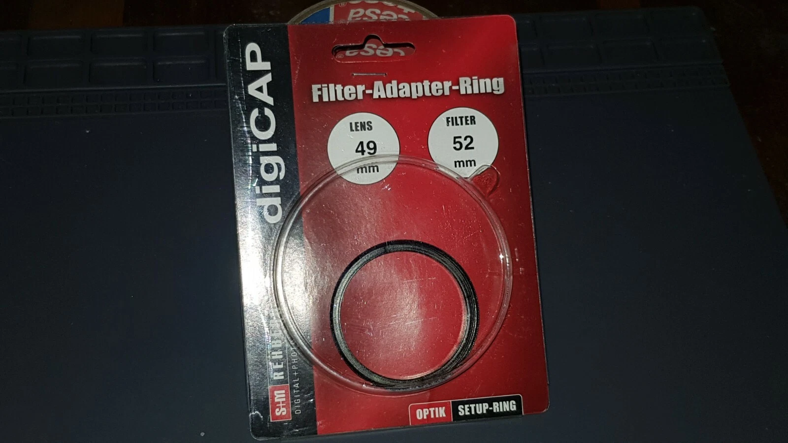 Digicap Filter Adapter Ring Fits 49mm Lens to 52mm Filter for Versatile ... - €12,79 EUR