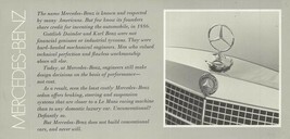 ORIGINAL Vintage 1972 Mercedes Benz Sales Brochure  - £23.25 GBP