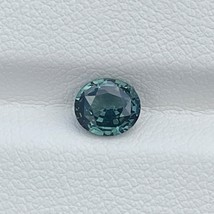 Natural Unheated Bluish Green Teal Sapphire 1.18 Cts Oval Cut Loose Gemstone - £575.53 GBP