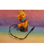 Vintage 1993 Hallmark Keepsake Winnie the Pooh Sitting on Tree Stump Orn... - £3.14 GBP