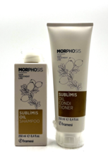 Framesi Morphosis Hair Treatment Line Sublimis Oil Shampoo &amp; Conditioner... - $45.49