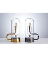 Luxury Wireless Candle Flame Water Drop Table Lamp Decorative Glass Lamp... - £65.46 GBP+