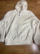 GINGTTO Men&#39;s Fuzzy Sherpa Lined Sweatshirt Pullover Fleece Hoodie 2x Nw... - £31.58 GBP