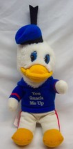 Vintage Knickerbocker Disney &quot;You Quack Me Up&quot; Donald Duck 10&quot; Plush Stuffed Toy - £15.56 GBP