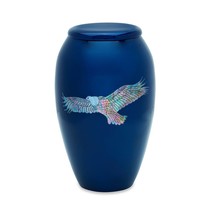 Large/Adult 210 Cubic Inches Liberty &amp; Freedom Eagle Cremation Urn for Ashes - £144.32 GBP