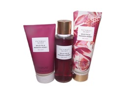 Victoria&#39;s Secret Wild Fig &amp; Manuka Honey 3 Piece Set - Lotion, Mist &amp; Wash - £26.05 GBP