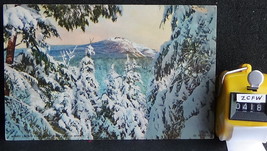 STD Vintage Mount Liberty from Flume Pool Path in Winter White Mountains New Ham - £2.27 GBP